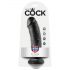 King Cock 8 dildo (20 cm) - negru