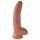 King Cock 9 dildo cu testicule (23 cm) - maro