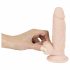 Dildo realist cu ventuză Nature Skin - natural (mic) 