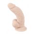 Dildo realist cu ventuză Nature Skin - natural (mic) 