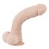 Dildo realist cu ventuză Nature Skin - natural (mare) 