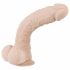 Dildo realist cu ventuză Nature Skin - natural (mare) 