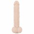 Dildo realist cu ventuză Nature Skin - natural (mare) 