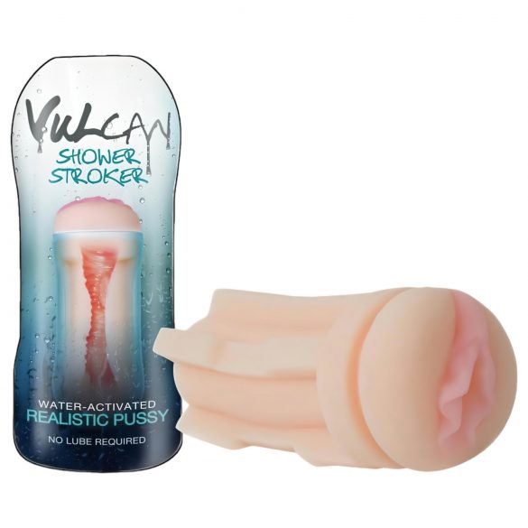 Sure! The translation from Hungarian to Romanian for the product name would be: 

/ Vulcan Shower Stroker - vagin realist (natur)