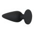 Dildo anal Black Velvet Heavy - 40g (negru) 