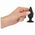 Dildo anal Black Velvet Heavy - 40g (negru) 