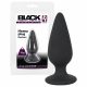 Dildo anal Black Velvet Heavy, 75g - negru 