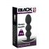 Plug anal cu bile Black Velvet Heavy - 145g (negru)