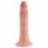 Dildo King Cock 7 (18 cm) - natural 