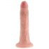 Dildo King Cock 7 (18 cm) - natural 