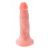 King Cock 5 dildo (13 cm) - natural 