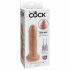 King Cock 6 - dildo realist (15 cm) - natural