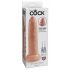 King Cock 9 - dildo realist (23 cm) - natur