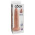 King Cock 9 - dildo realist (23 cm) - natur