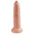 King Cock 9 - dildo realist (23 cm) - natur