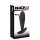 Dildo anal Black Velvet cu cap mare (negru) 