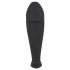 Dildo anal Black Velvet cu cap mare (negru) 