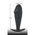 Dildo anal Black Velvet cu cap mare (negru) 