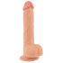 realistixxx - dildo realist cu bază de sucțiune (22 cm) - culoare naturală