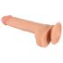 realistixxx - dildo realist cu bază de sucțiune (22 cm) - culoare naturală