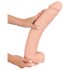 realistixxx Giant 3XL - dildo ultra-realist (42cm) - culoare naturală