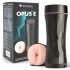 mystim Opus E Vagina - masturbator electro cu aspect vaginal (natural-negru) 