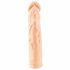 You2Toys - Manșon pentru prelungire penis din silicon (natural) - 19cm 