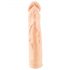 You2Toys - Manșon pentru prelungire penis din silicon (natural) - 19cm 