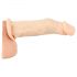 You2Toys - Manșon pentru prelungire penis din silicon (natural) - 19cm 