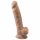 Silexd 7 - Dildo cu ventuză, 17,5 cm (piele naturală)