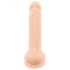 Silexd 7 - dildo cu ventuză - 17,5cm (natural) 