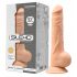 Silexd 9,5 - dildo cu bază de ventuză - 24 cm (natur)