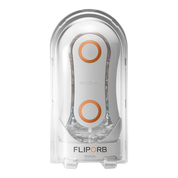 TENGA Flip Orb Crash - masturbator superb (portocaliu-alb) 