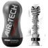 TENGA Air-Tech Squeeze Strong - masturbator cu supt (negru) 