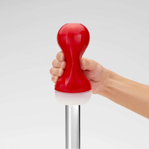 TENGA Air-Tech Squeeze Regular - masturbator cu supt (roșu) 