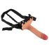 Strap-on Realistixxx - dildo gol, realist, cu fixare (natural) 