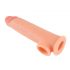 Realistixxx - extensor pentru penis cu inel - 19cm (natural) 