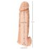 Realistixxx - Extensie penis cu inel testicular - 16cm (natural) 