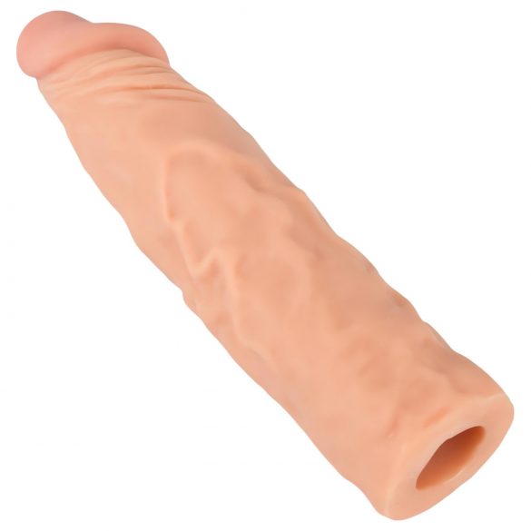 Preput pentru penis extensibil și îngroșat Nature Skin (19,5cm) 