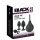 Set de dildo-uri anale Black Velvet (4 piese) - negru 