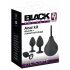 Velvet Negru - set de dopuri anale (4 piese) - negru