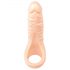 Dildo Realistixxx Double F cu inel penian (natural) 