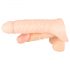 Dildo Realistixxx Double F cu inel penian (natural) 