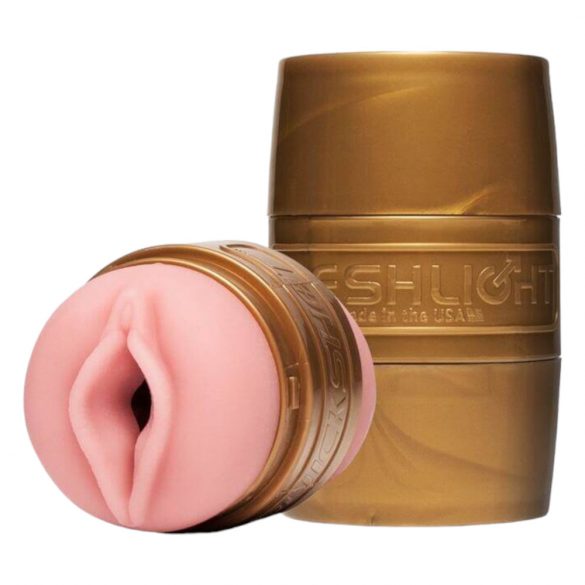 Fleshlight Quickshot Stamina Training Unit - vagină artificială și anus (roz) 