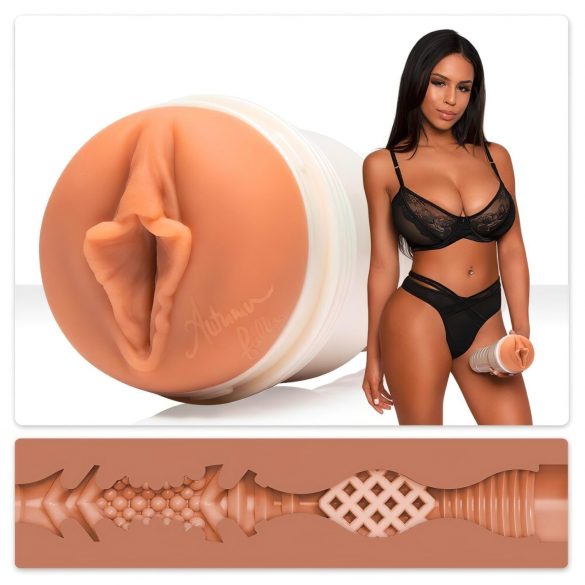 Fleshlight Autumn Falls Cream - vagină realistă (natur)