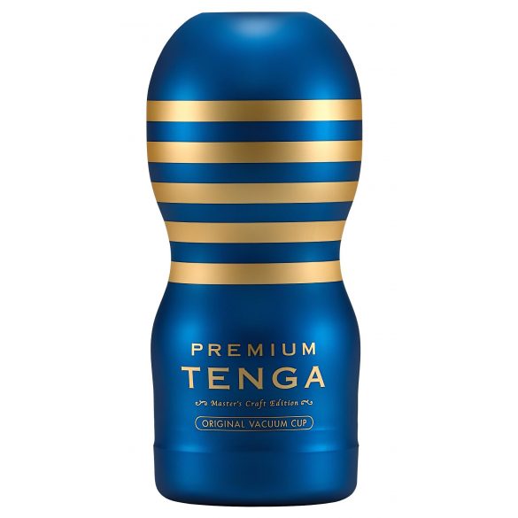 TENGA Premium Original - masturbator de unică folosință (albastru) 