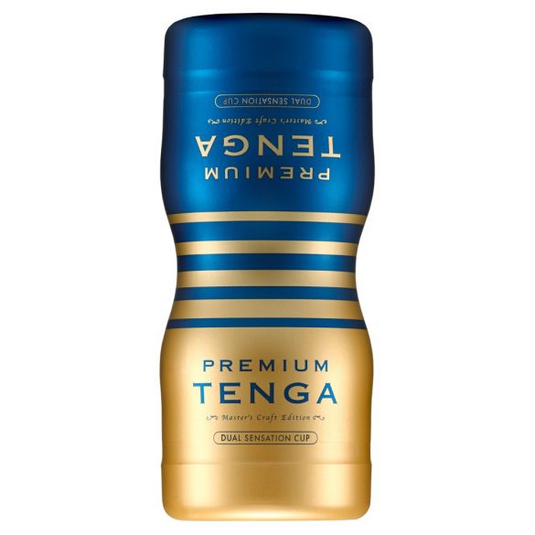 TENGA Premium Dual Sensation - masturbator de unică folosință 