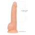 Dildo realist cu ventuză Naked Addiction 8 (20cm) 