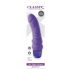 Vibrator din silicon cu penis pentru începători Classix Mr. Right (mov) 