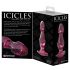 Icicles Nr. 73 - dildo anal penis (roz) 